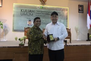 Berikan Kuliah Umum Di Unira, Mendes Eko Paparkan Apa yang Menjadi Keunggulan DD