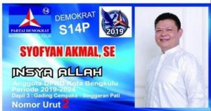 HUT Ke 300 SYofyan Akmal : Wujudkan Bengkulu Religius Dan Bahagia Mari Kita Berbenah