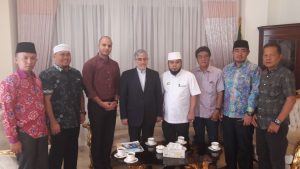 Promosikan Karnaval Batik Besurek, Walikota Bengkulu Datangi Kedutaan Iran
