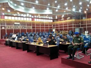 Dewan Kota Mendengar Nota Penjelasan RPJMD Walikota