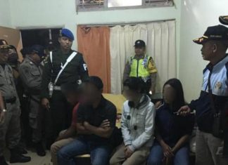 Lagi Asik Di Hotel Sepasang Sejoli Kena Razia Satpol PP