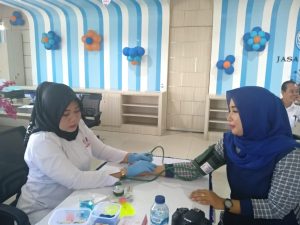 Jasa Raharja Bengkulu Kumpulkan 80 Kantong Darah