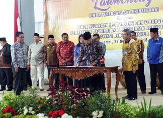 Launching E-Planning Dan E-Budgeting Dilakukan Serentak Kabupaten/ Kota