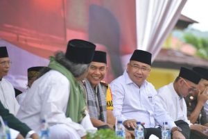 Mendes Eko Hadiri Istighasah Dan Tablig Akbar Bersama Ribuan Masyarakat Lebong