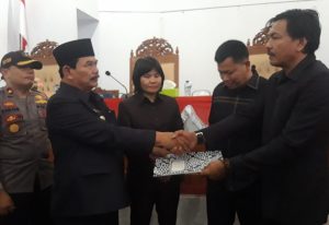 Paripurna Penyampaian Pandangan Akhir Fraksi Terhadap 5 Raperda