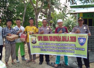 Oprasi Bina Waspada,Sambang Tokoh Agama Dan Pemuda
