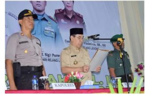 Hijazi Deklarasi Tegaskan Tolak Politik Uang Dalam Pilkades Di RL