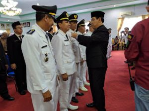 Hijazi Lantik 284 Pejabat Dilingkungan Pemerintahan RL