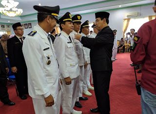Hijazi Lantik 284 Pejabat Dilingkungan Pemerintahan RL