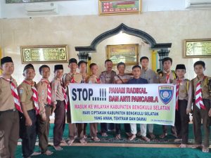 Pramuka Saka Bhayangkara Dapatkan Bimbingan Rohani