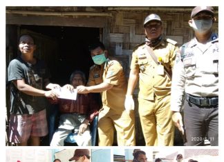 Realisasikan BLT, Kepala Kampung Ingatkan Pentingnya Hidup Sehat Di tengah Wabah Covid-19