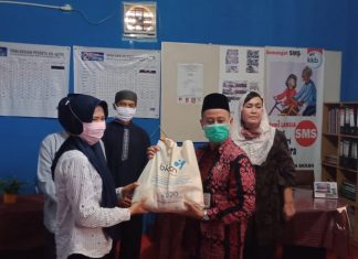 Ditengah Pandemi covid-19 BKKBN Provinsi Bengkulu Terus Bagikan Sembako dan APD