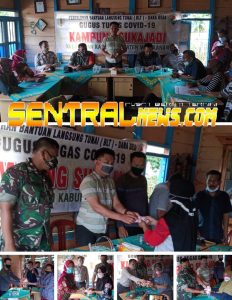 Pembagian BLT-DD Pj Sukajadi Beserta Instansi Terkait Pastikan Terapkan Protokol Kesehatan