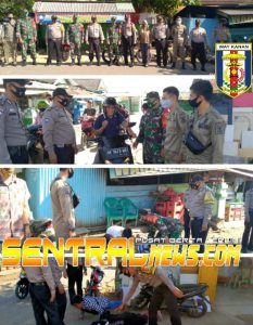 Kapolsek Kasui Adakan Giat Operasi Penertiban Protokol Kesehatan