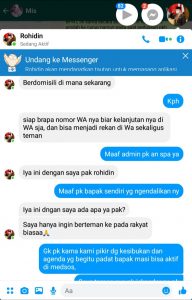 Beredar Akun Palsu Mengatasnamakan Rohidin Mersyah, Masyarakat Diminta Waspada