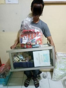 Curi isi Warung Dan Kotak Amal Masjid, Pemuda BU Diamankan