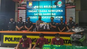 Polres Bengkulu Selatan Berhasil Amankan Tiga Pemuda Bersama Barang Bukti Sabu