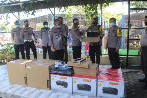 Dukung Program Kapolri Presisi, Kapolres Serdang Bedagai Siapkan 10 Unit Komputer Untuk Pelayanan Masyarakat