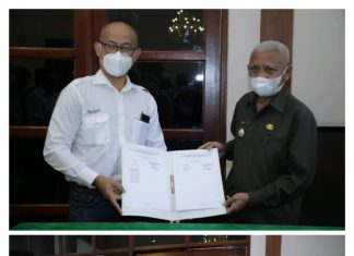 Bupati Asahan Menandatangani Persetujuan Dokumen RTD PT Inalum (Persero)
