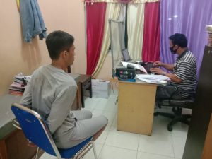 Gelapkan Septor Rekannya, Hendra Diciduk Polsek Dolok Masihul di Sebuah Kafe Medan