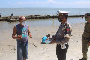 Polres Sergai Ingatkan Pengunjung Patuhi Prokes Ke Objek Wisata