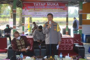 Kapolres Serdang Bedagai Resmikan Desa Suka Damai Kampung Tangguh