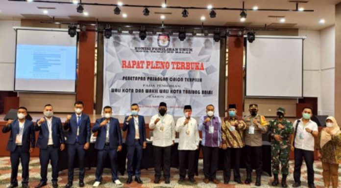 KPU Tanjung Balai Tetapkan Paslon Syahrilal – Waris Sebagai Walikota Dan Wakil Walikota Terpilih