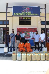 Polres Mukomuko Ungkap Tindak Pidana Pengangkutan Bahan Bakar Minyak Subsidi Yang Ilegal