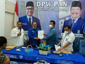 Rozali Usman kembali Pimpin DPD PAN Way Kanan