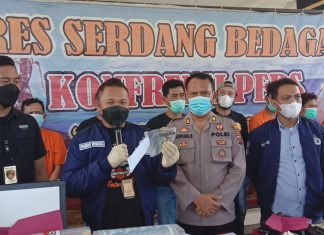 Polres Sergai Ringkus Pengedar Uang Palsu