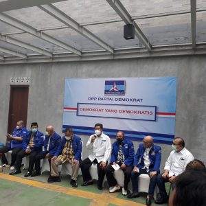 KLB Demokrat Deli Serdang Gelar Konferensi Pers Di Rumah Moeldoko