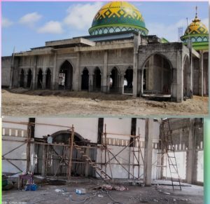 Pembangunan Masjid AL- Ikhlas di Mukomuko Butuh Perhatian Pemerintah