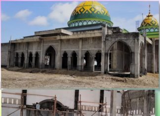 Pembangunan Masjid AL- Ikhlas di Mukomuko Butuh Perhatian Pemerintah