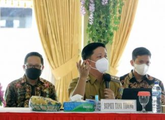 Bupati Tana Tidung Hadiri Pertemuan Menteri ATR/BPN, Ibrahim Ali : Infrastruktur Masih Ijin Pinjam Pakai