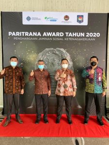 Dua Perusahaan Bengkulu Masuk Nominasi Paritrana Award 2020