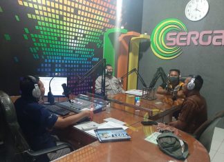 Pemantapan Komunikasi Publik dan Sosialisasi PRESISI, Polres Sergai Gelar Talk Show
