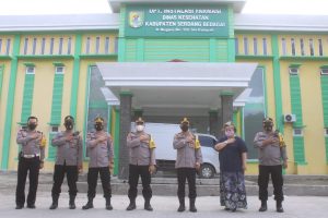Kapolres Sergai Cek Ketersedian Vaksin Sinovac Di Gudang Farmasi Sergai