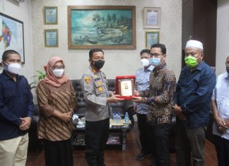 Kapolres Sergai Terima Audiensi KPUD Kabupaten Serdang Bedagai