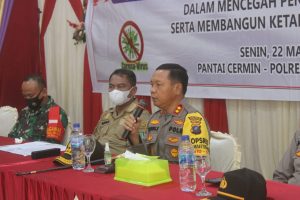 Kapolres Sergai Hadiri FGD Dit Binmas Poldasu Wujudkan Kampung Tangguh