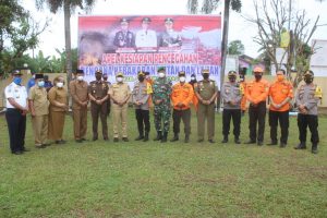 Polres Sergai Gelar Apel Kesiapan Antisipasi KARHUTLA Tahun 2021