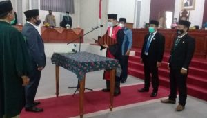 Akhiri Masa Bakti Bupati dan Wakil Bupati Periode 2016 – 2021, DPRD Lebong Gelar Rapat Paripurna