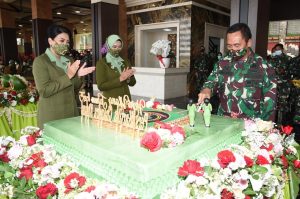 HUT Ke – 75 Persit, Kartika Chandra Kirana : Persit Cahaya Kebahagiaan Keluarga