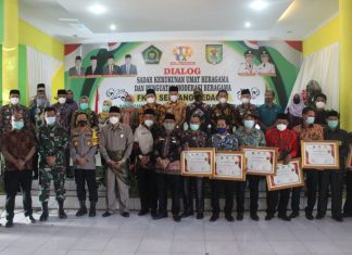 Kapolres Hadiri Dialog Sadar Kerukunan dan Penguatan Moderasi Beragama Sergai