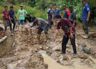Akses Jalan Tidak Layak, Gubernur Prioritaskan Jalur Antar Kecamatan di Krayan