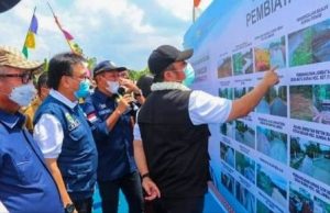 Gubernur HD Resmikan Infrastruktur BanGub 2019- 2020 di Kabupaten Muara Enim