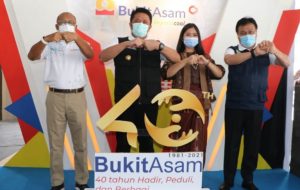 Gubernur Sumsel Resmikan PLTS Tanjung Raya dan Objek Wisata Tambang Tanjung Enim
