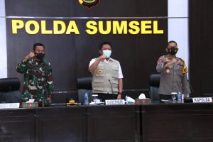 Rakor Karhutla 2021, HD Harapkan Solusi Jangka Panjang Atasi Karhutla di Sumsel