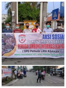 DPD Pemuda LIRA Kabupaten Asahan Lakukan Penggalangan Dana Untuk Korban Bencana Alam