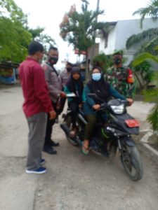 Polsek Tanjung Beringin Gelar Operasi Yustisi, Upaya Peningkatan Disiplin dan Penegakan Hukum Protokol Kesehatan