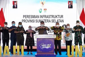 Resmikan 56 Infrastruktur Lubuk Linggau HD Dorong Pembangunan Berkelanjutan